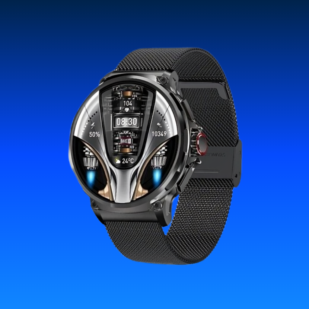 1.85" Ultra HD Smartwatch GPS Bluetooth Call Health Monitoring Watch Gym Gift