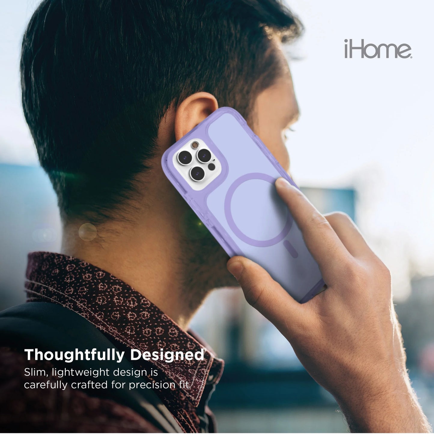 Velo Silicone Case for Iphone 15 Pro, Magsafe Compatible, 10Ft Drop Protection, Raised Camera Guard, Superior Grip
