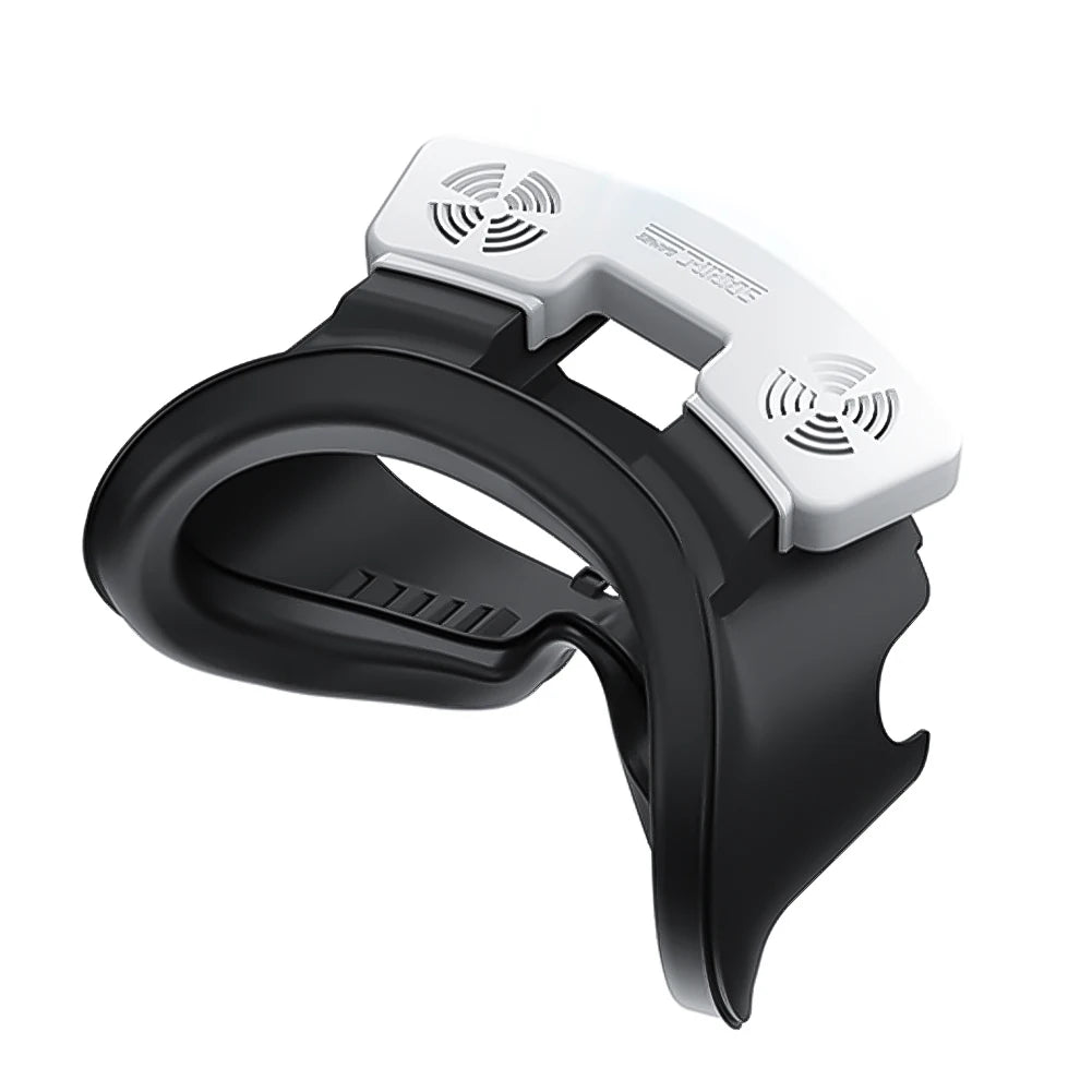 For VR Headset Cooling Fan with Facial Interface Face Cover Defogging 3 Speeds Air Circulation Breathable Fan