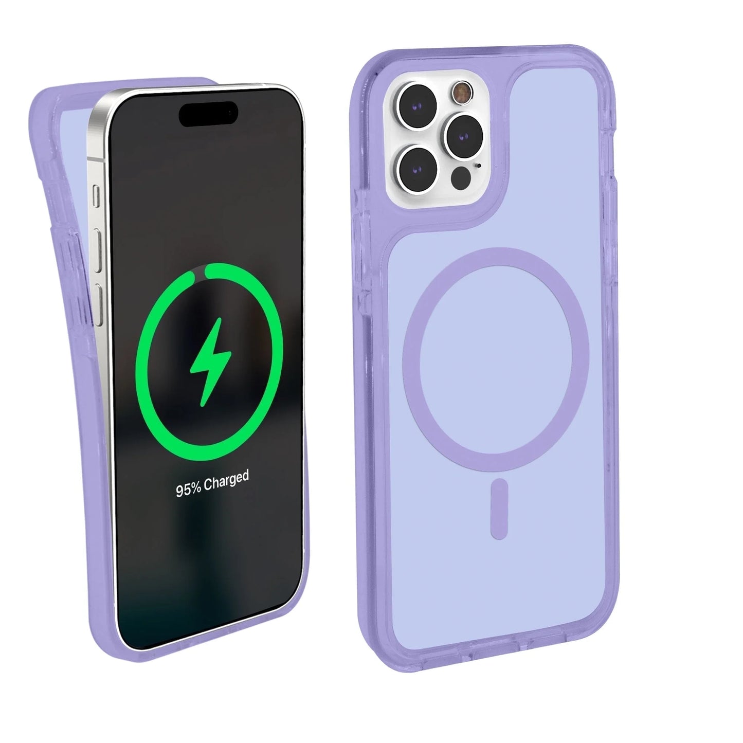 Velo Silicone Case for Iphone 15 Pro, Magsafe Compatible, 10Ft Drop Protection, Raised Camera Guard, Superior Grip