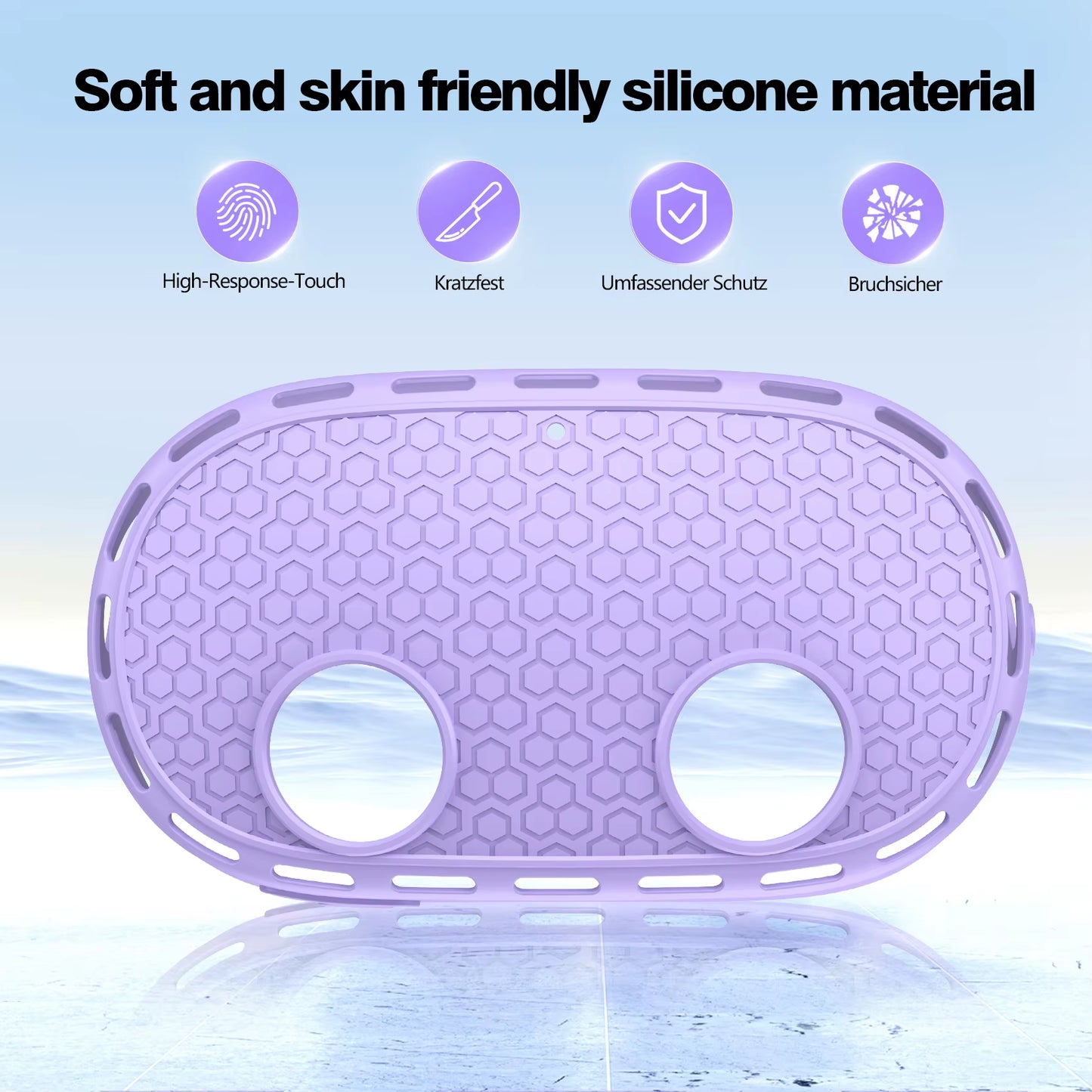 Silicone Protective Case VR Headset Shell Skin Protector Cover Accessories