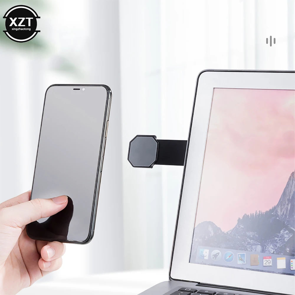 Creative Phone Mount Adjustable Monitor Expansion Bracket Car Magnetic Screen Side Phone Support Holder for Tesla Model 3 Y X S