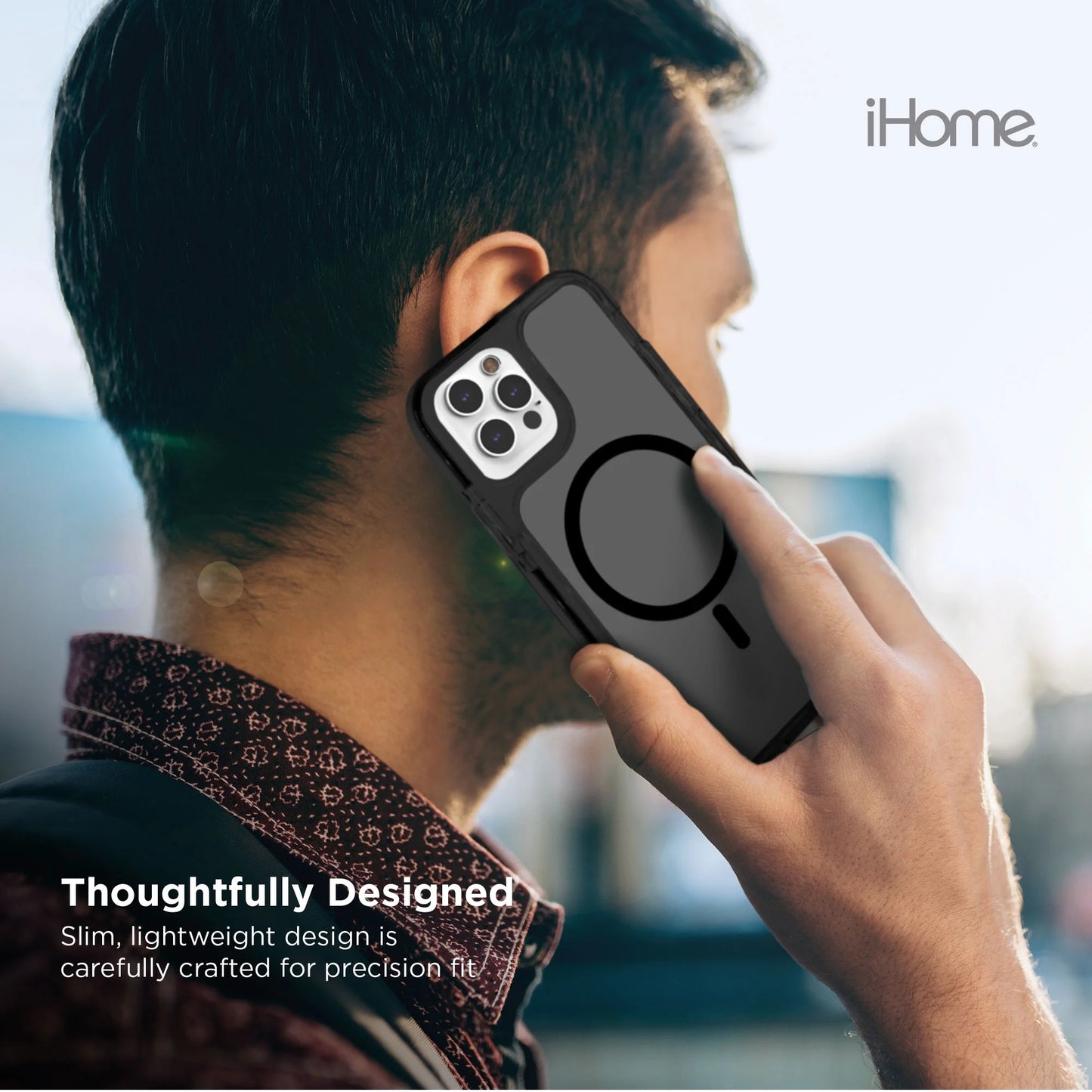 Velo Silicone Case for Iphone 15 Pro, Magsafe Compatible, 10Ft Drop Protection, Raised Camera Guard, Superior Grip