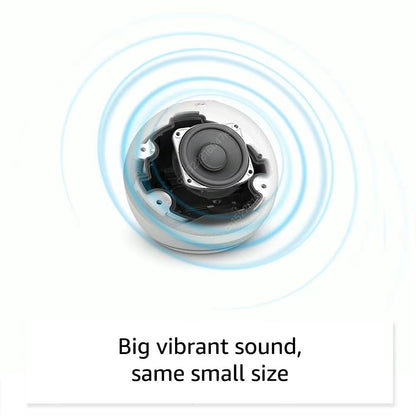 Original Alexa Echo Dot 5Th Generation Smart Mini Wifi Home BT Alexa Speaker Horn with Sound Control Voice Assistant and Clock