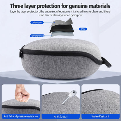 HUADAI Design Carrying Case Compatible with  3S/Quest 3/Quest 2