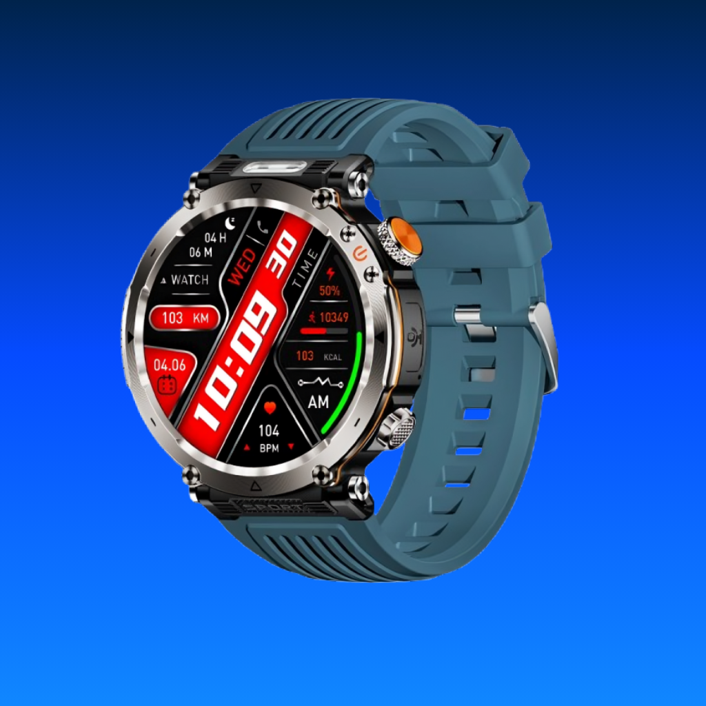 2025 Outdoor Smartwatch – Rugged, Powerful, & Built for Adventure