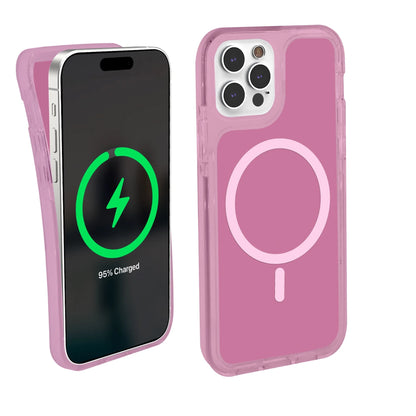 Velo Silicone Case for Iphone 15 Pro, Magsafe Compatible, 10Ft Drop Protection, Raised Camera Guard, Superior Grip