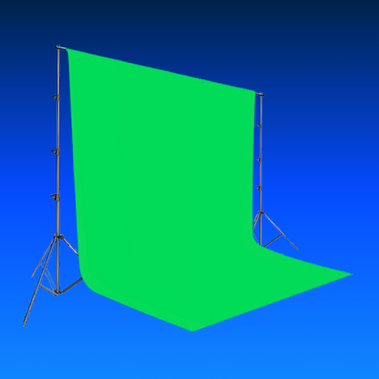 Photo Video Studio 8.5 X 10Ft Green Screen Backdrop Stand Kit, Photography Background Support System with 10 X12Ft 100% Cotton Muslin Chromakey Curtain