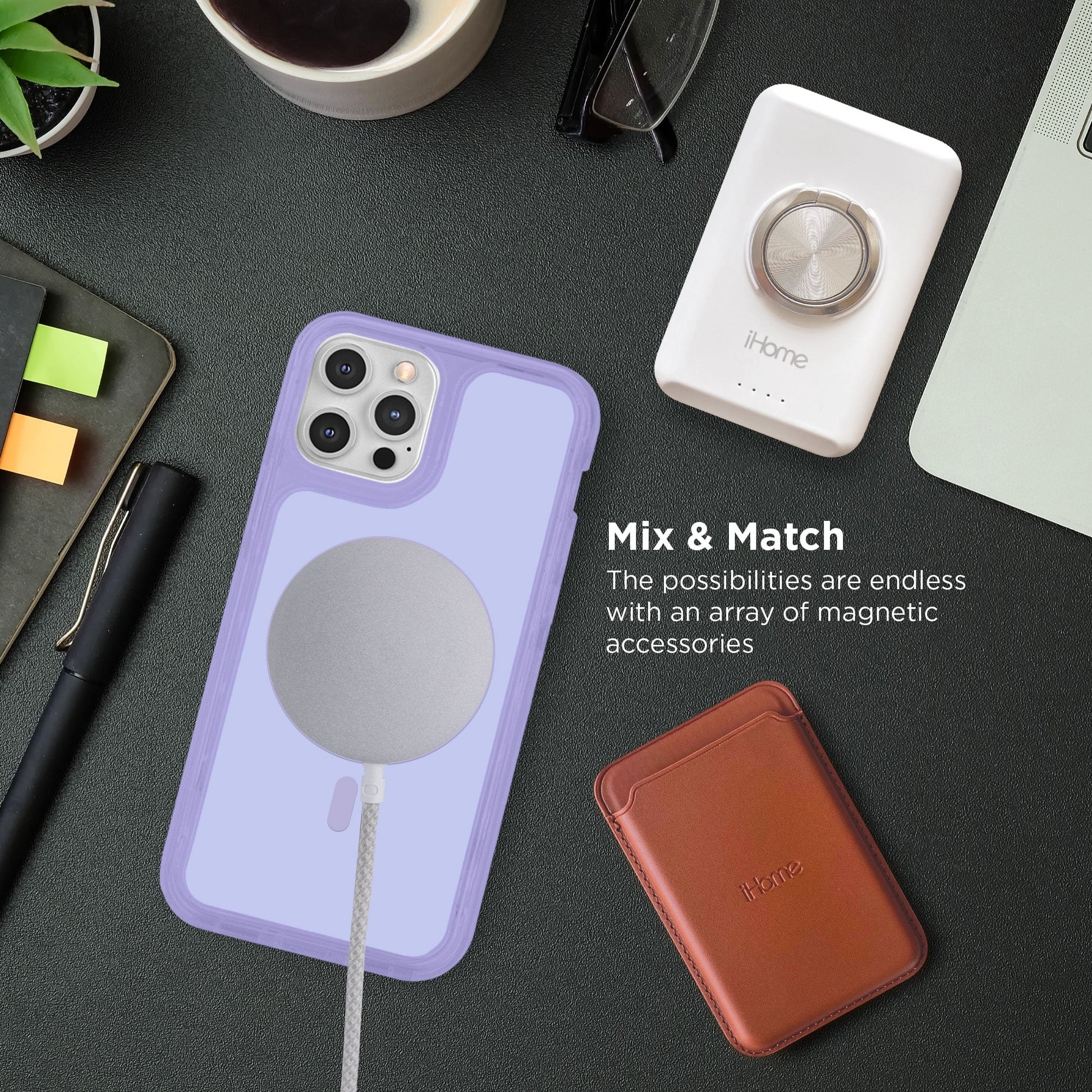 Velo Silicone Case for Iphone 15 Pro, Magsafe Compatible, 10Ft Drop Protection, Raised Camera Guard, Superior Grip