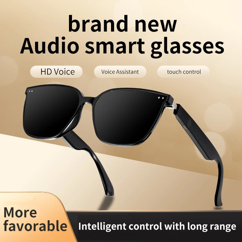 Smart Glasses with Speaker Bluetooth Call Music Anti-Blue Light Eyeglasses Eyewear Stereo Anti-Uv400 Ultraviolet Sunglasses