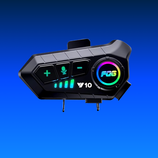 Motorcycle Bluetooth Earphone Headset | IPX6 Waterproof | Dual Microphone | Bluetooth 5.3 | Long Battery | Easy Installation