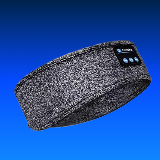 Bluetooth Sleep Headband – Wireless Headphones, Built-In Speakers, Comfortable Fabric, 10-Hour Battery Life