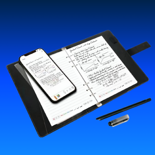 Digital Pen Smart Pen Notebook Writing Set Bluetooth Wireless Connection APP Support Notes Taking Recording Storing for Students