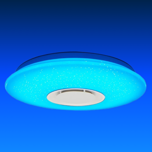 LED Ceiling Light Dimmable Color Changing 36W Starlight with Remote Control (Compatible with Amazon Alexa)