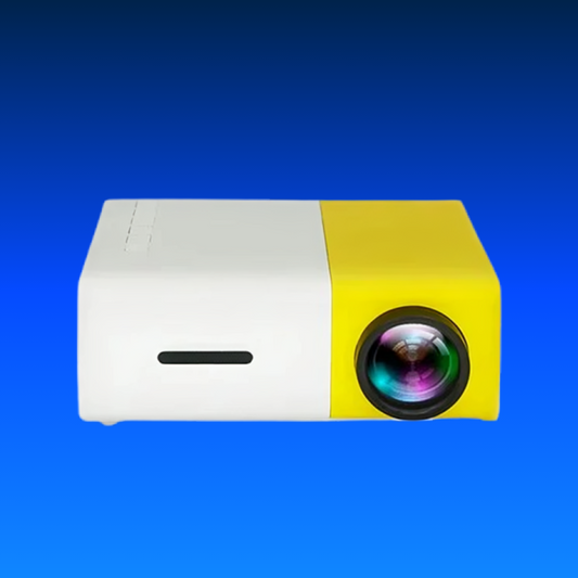 "Mini Projector – 1080P Full HD Support, Portable LED Projector, 4K Video Playback, Multiple Connectivity Options "