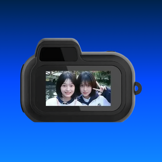 Mini Slr-Shaped 1080P Pocket DV Camera – Portable Body Cam, Action Camera with Display Screen, Loop Recording, & Filters