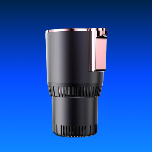Smart Car 2-In-1 Hot & Cold Cup Holder | Fast Cooling & Heating Beverage Mug with Touch Screen