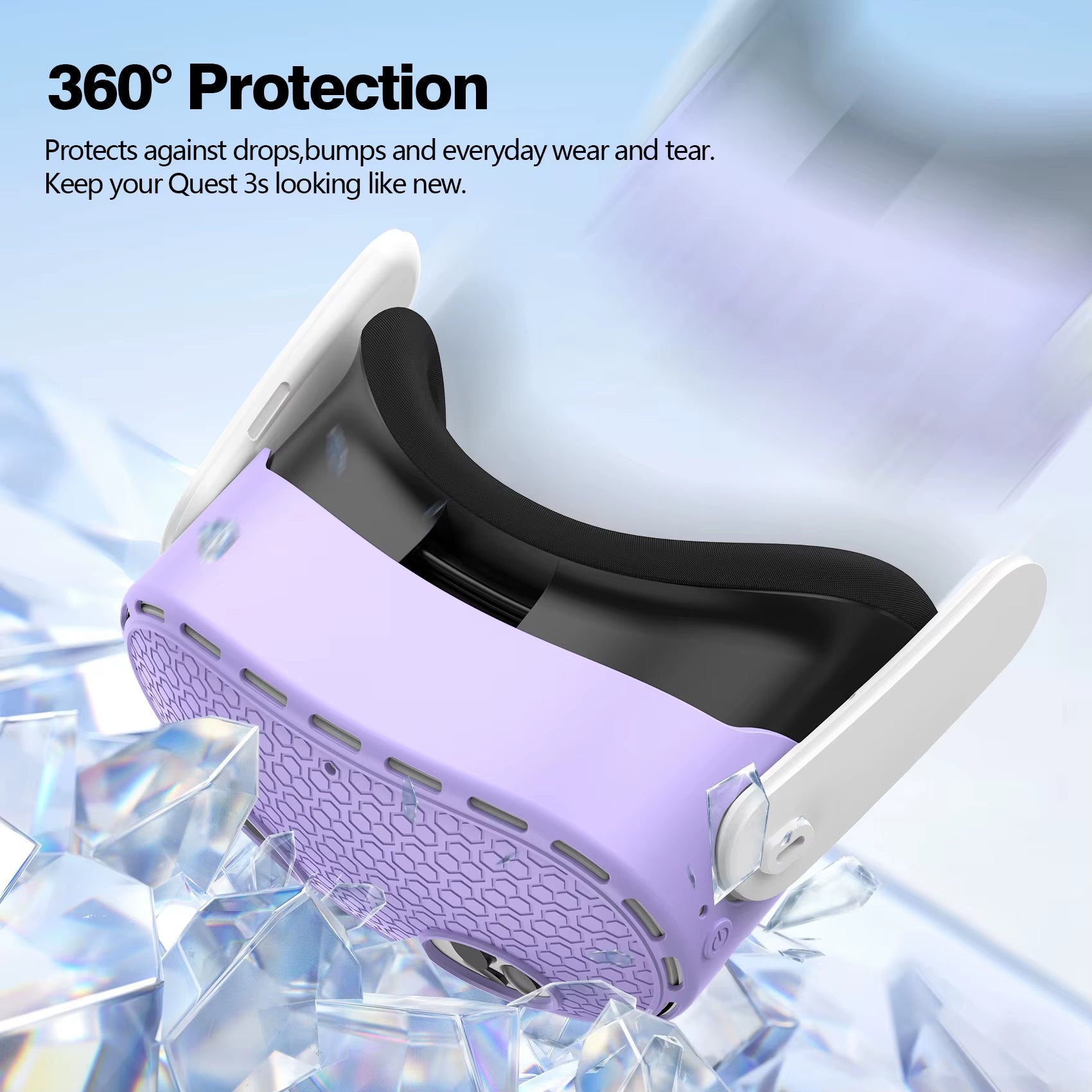 Silicone Protective Case  VR Headset Shell Skin Protector Cover  Accessories