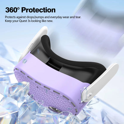 Silicone Protective Case  VR Headset Shell Skin Protector Cover  Accessories