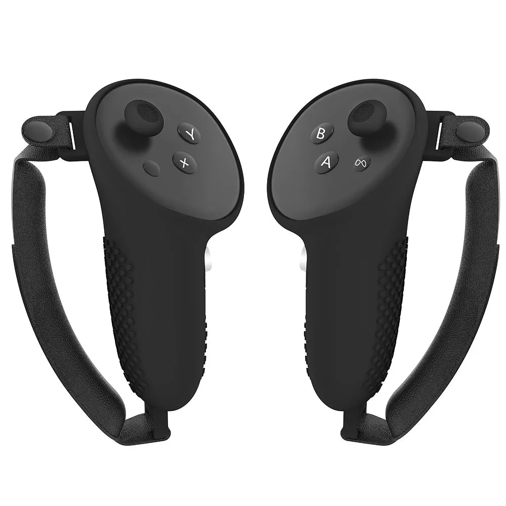 VR Controller Silicone Protective Cover Handle Grip Shell Full Protective for Meta Quest 3 VR Accessories