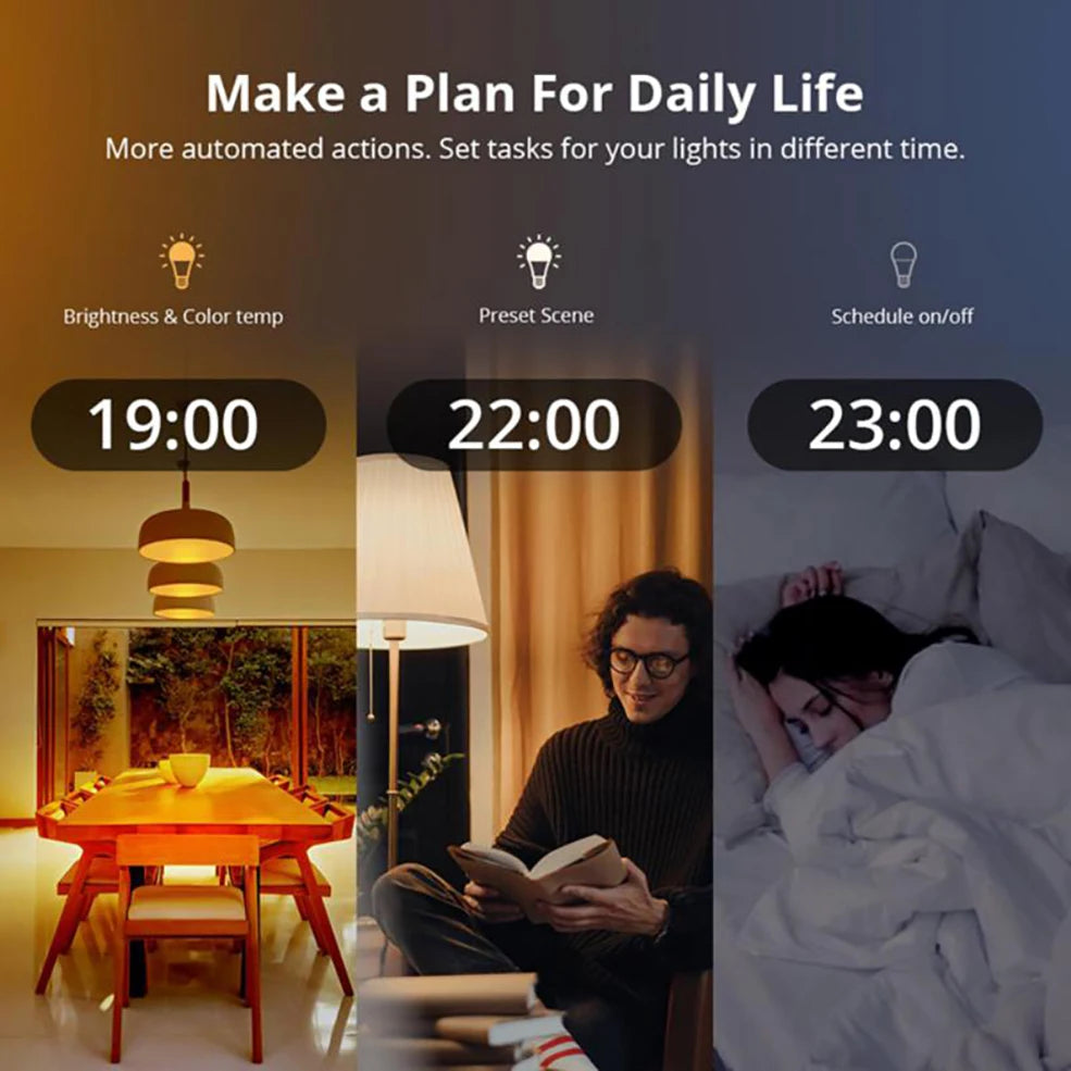 Smart E14 Led Light Bulb Zigbee RGBCW Led Lamp Works with Alexa Amazon Google Home Yandex Alice Smartthings