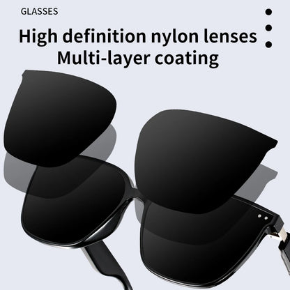 Smart Glasses with Speaker Bluetooth Call Music Anti-Blue Light Eyeglasses Eyewear Stereo Anti-Uv400 Ultraviolet Sunglasses